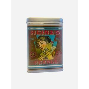 1960's Heinz Pickling Perls Tin- Made By Cheinco of New Jersey, USA